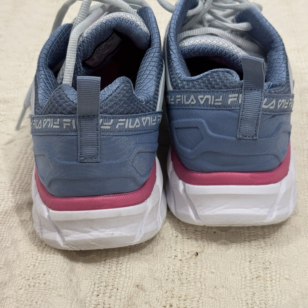 Fila Memory Women’s Blue Mesh Athletic Running Shoe Size 10 Walking Yoga Casual - Picture 14 of 16